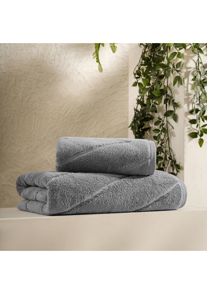 Belluna Yüksek Gramajlı Microcotton 2 Li Havlu Seti