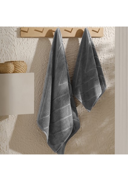 Belluna Yüksek Gramajlı Microcotton 2 Li Havlu Seti modelleri