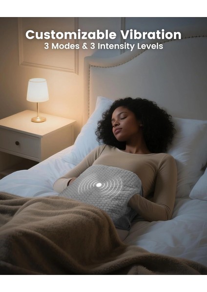 Comfıer Sırt Ağrısı Giderici Isıtma Pedi, El Isıtıcı Cepli Isıtmalı Bel Masaj - Gri fırsatları