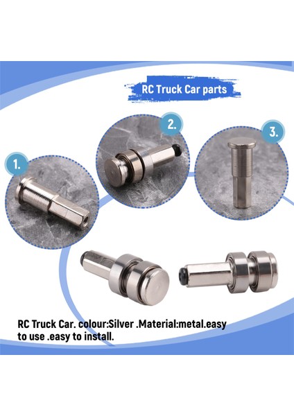 Wpl D12 1/10 Rc Kamyon Araç Parçaları Için 5mm Metal Birleştirici Tekerlek Hub Hub Hex Adaptörü Yükseltme Aksesuarları (Yurt Dışından) indirimleri