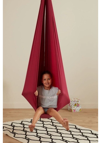 Cuddle Yoga Swing Çocuk Aktivite Gelişim Salıncağı Duyusal Terapi Salıncak, Hamak Salıncağı
