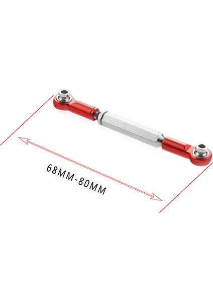 Yükseltme Metal Çekme Çubuk Bağlantı Çubuk Taban Braketi Wpl B1 B14 B24 C14 C24 1/16 Rc Araç Yedek Parçalar Aksesuarları, Kırmızı (Yurt Dışından) fiyatları