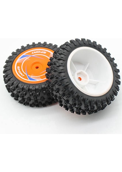 Wltoys Için 2pcs 124010 1/12 Rc Uzaktan Kumanda Araba Yedek Parçalar Lastik Setleri Drift Lastikleri, Arka Tekerlek, Turuncu (Yurt Dışından) fırsatları