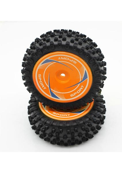 Wltoys Için 2pcs 124010 1/12 Rc Uzaktan Kumanda Araba Yedek Parçalar Lastik Setleri Drift Lastikleri, Arka Tekerlek, Turuncu (Yurt Dışından) indirimleri