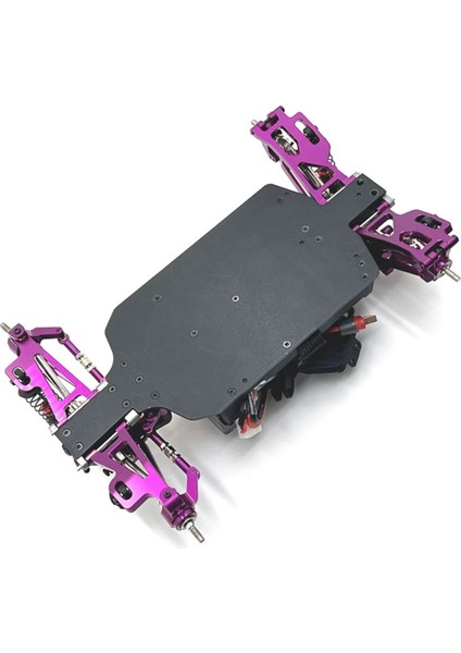 Alüminyum Ön Arka Şok Kulesi Şok Braket Montajı Mjx 1/14 14209 14210 Rc Araba Yükseltme Parçaları Mor (Yurt Dışından) fiyatları