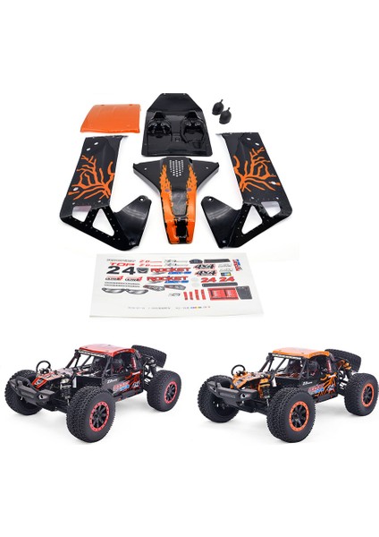 Rc Araba Vücut Kabuğu Kiti 7534 7535 7536 7537 Zd Racing Dbx-10 DBX10 1/10 Rc Araba Yükseltme Parçaları Yedek Aksesuarlar, 3 (Yurt Dışından) indirimleri
