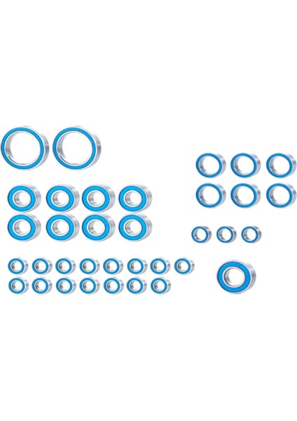 43PCS 1/7 Udr Rc Için Kauçuk Sızdırmaz Bilyalı Yatak Kiti Parça Aksesuarları Yükseltmeleri (Yurt Dışından) fiyatları