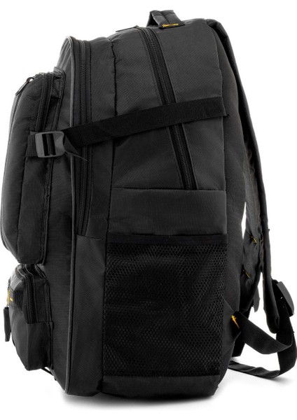 Unisex Dağcı Spor Sırt Çantası Siyah