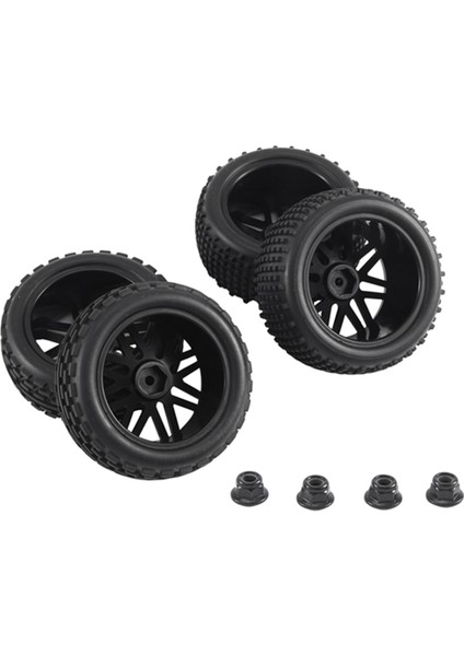 4pcs Wltoys Için 85MM Lastik Tekerlek Lastiği 144001 144010 124007 124017 Tamiya Hsp 1/10 1/12 1/14 Rc Araba Off Road Buggy, D (Yurt Dışından) fiyatları