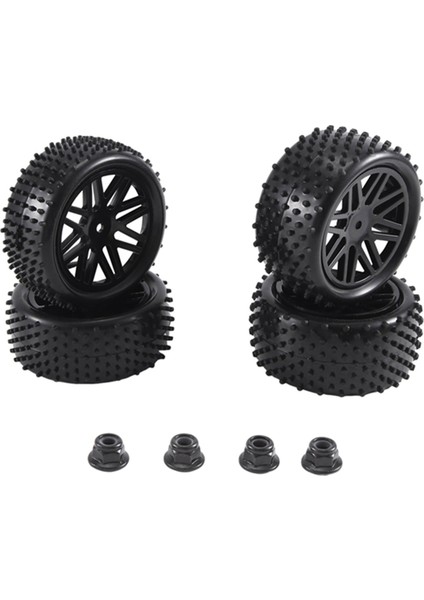4pcs Wltoys Için 85MM Lastik Tekerlek Lastiği 144001 144010 124007 124017 Tamiya Hsp 1/10 1/12 1/14 Rc Araba Off Road Buggy, B (Yurt Dışından) fiyatları