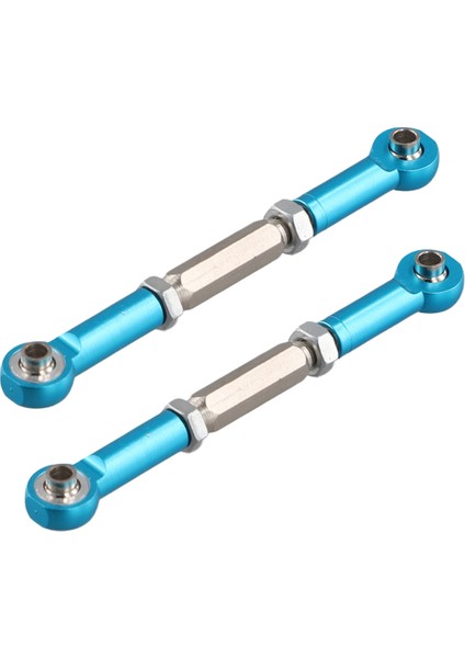 2pcs Metal Ayarlanabilir Direksiyon Bağlantısı Servo Bağlantı Çekme Çubuğu Traxxas Slash 4x4 5807 HQ727 1/10 Rc Araç Yükseltilmiş Parçalar, 2 (Yurt Dışından) fiyatları