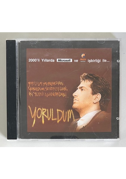 Mahsun Kırmızıgül Yoruldum CD (Orijinal 2000 Dönem Baskı Cd)