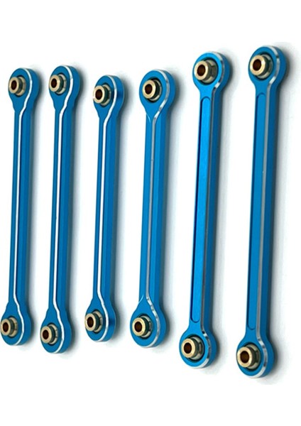 Rc Araba Yükseltme Çekme Çubuk Bağlantı Çubuk Direksiyon Çubuğu Mjx Için Set 1/10 10208 Canavar Rc Araba Yükseltme Parçaları Mavi (Yurt Dışından) fiyatları