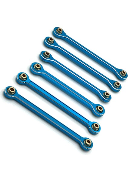 Rc Araba Yükseltme Çekme Çubuk Bağlantı Çubuk Direksiyon Çubuğu Mjx Için Set 1/10 10208 Canavar Rc Araba Yükseltme Parçaları Mavi (Yurt Dışından) indirimleri