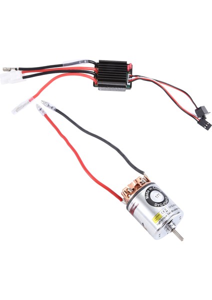 540 Fırçalanmış Motor 17T ve 320A Esc 1/10 Rc Off-Road Yarış Arabası Kamyonu Için 2A Bec ile Fırçalanmış Motor Hız Kontrolörü (Yurt Dışından) modelleri