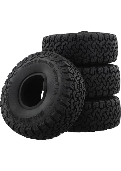 4pcs 115X44MM Yumuşak Kauçuk Lastik 1.9 Inç Tekerlek Kaya Arazi Lastiği 1/10 Rc Paletli Araba Trx-4 Axıal SCX10 90046 (Yurt Dışından)