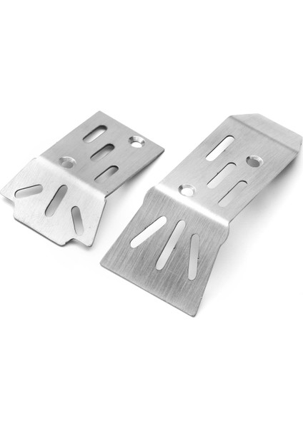 Yarış Paslanmaz Çelik Şasi Guard Skid Plaka Muhafızları Arrma Için Parça Aksesuarları 1/18 Granit Grom (Yurt Dışından)