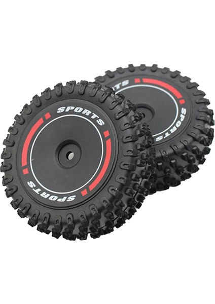 Wltoys Için 2pcs 124010 1/12 Rc Uzaktan Kumanda Araba Yedek Parçalar Lastik Setleri Drift Lastikleri, Ön Tekerlek, Siyah (Yurt Dışından)