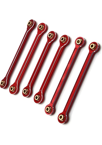 Rc Araba Yükseltme Çekme Çubuk Bağlantı Çubuk Direksiyon Çubuğu Mjx Için Set 1/10 10208 Canavar Rc Araba Yükseltme Parçaları Kırmızı (Yurt Dışından) fırsatları