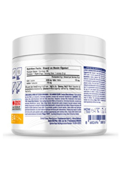 BCAA 4:1:1 Limonata 120 fiyatları