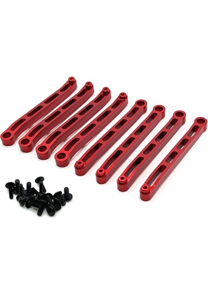 MN78 Metal Şasi Bağlantıları MN78 Mn-78 Mn 78 1/12 Rc Araç Uslemeleri Için Çocuk Çocu Rod Seti Parça Aksesuarları, Kırmızı (Yurt Dışından)