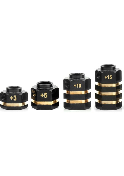 4pcs Pirinç Karşı Ağırlık 12MM Tekerlekli Hex Hubs Traxxas Trx4 Trx6 1/10 Rc Araç Parçaları Için Genişletilmiş Adaptör 15 mm (Yurt Dışından) indirimleri