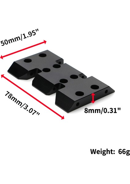 Lcg Alt Ağırlık Merkezi Metal Çeviri Skid Plakası 1/10 Rc Prıgler Axıal SCX10 I Iı Iıı Capra Yükseltme Parçaları, 1 (Yurt Dışından) indirimleri