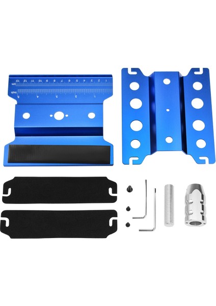 Model Araba Tamir Istasyonu Dönen Istasyonu Off-Road Tırmanma Aracı Tamir Istasyonu Koyu Mavi (Yurt Dışından)