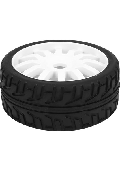 4pcs 1/8 Rc Araç Kauçuk Lastikler Redcat Takımı Için Plastik Tekerlekler Losi Vrx Hpı Kyosho Hsp Carson Hobao 1/8 Buggy/yol Araba, Beyaz (Yurt Dışından) modelleri