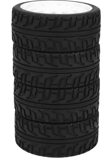 4pcs 1/8 Rc Araç Kauçuk Lastikler Redcat Takımı Için Plastik Tekerlekler Losi Vrx Hpı Kyosho Hsp Carson Hobao 1/8 Buggy/yol Araba, Beyaz (Yurt Dışından) fırsatları