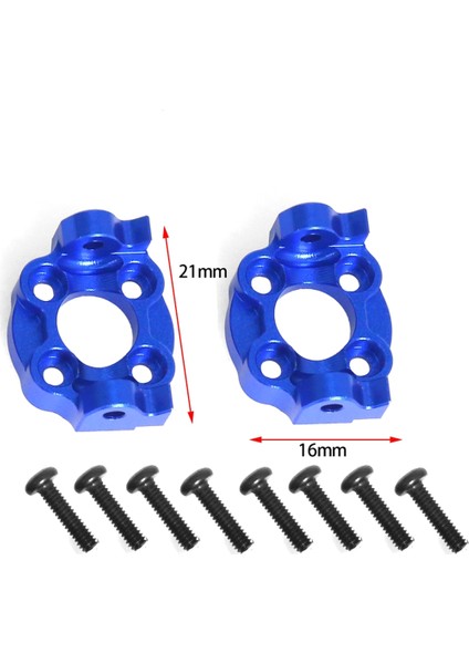 Rc Araba Yükseltme Ön Blok C Koltuk Kiti Losi Için 1/18 Mini Lmt 4x4 Fırça Canavar Kamyon Rc Araba Yükseltme Parçaları Mavi (Yurt Dışından) modelleri