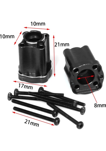 Rc Araba Yükseltme Arka Kupa Kiti Losi Için 1/18 Mini Lmt 4x4 Fırça Canavar Kamyon Rc Araba Yükseltme Parçaları Siyah (Yurt Dışından) modelleri