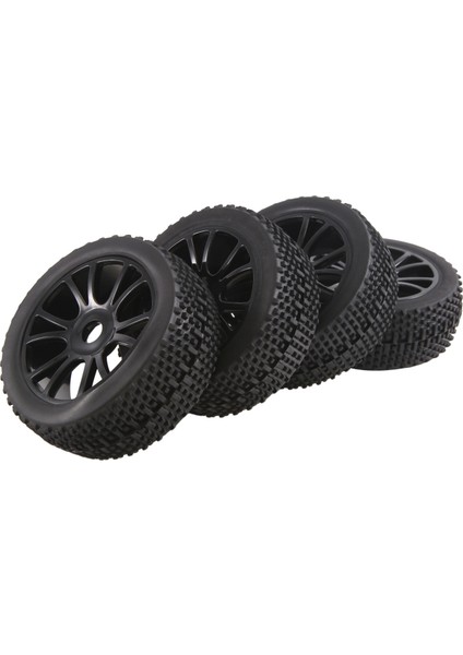 Rc 1: 8 Off Road Araba Buggy Kauçuk Lastikler ve Plastik Tekerlek Jantlar Hub Hex 17 mm 81-801, A (Yurt Dışından) fiyatları