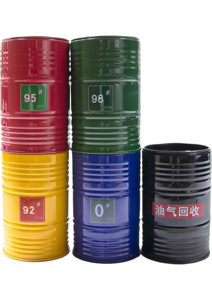 Metal Simülasyon Yağı Namlu, Takım Fıçısı, 1/10 1/8 Rc Craıl Araç Trx4 SCX10 Rc Araç Aksesuarları Siyah (Yurt Dışından) modelleri