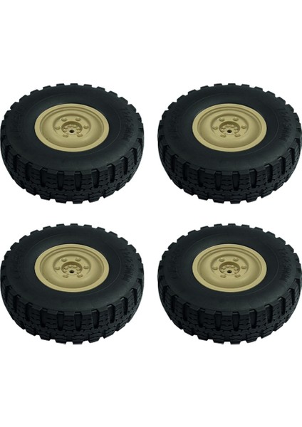 Ldrc LD-P06 Ld P06 Için 4pcs LD-P06 Tekerlek Lastik Lastik 1/12 Rc Kamyon Otomobil Yedek Parçalar, Sarı (Yurt Dışından)