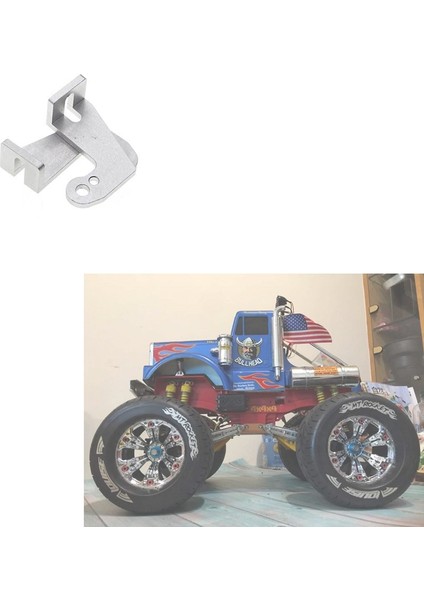 Metal Gearbox Tamiya Clodbuster Bullhead Canavar Kamyonu Rc Araba Yükseltme Parçaları Aksesuarları (Yurt Dışından) fiyatları