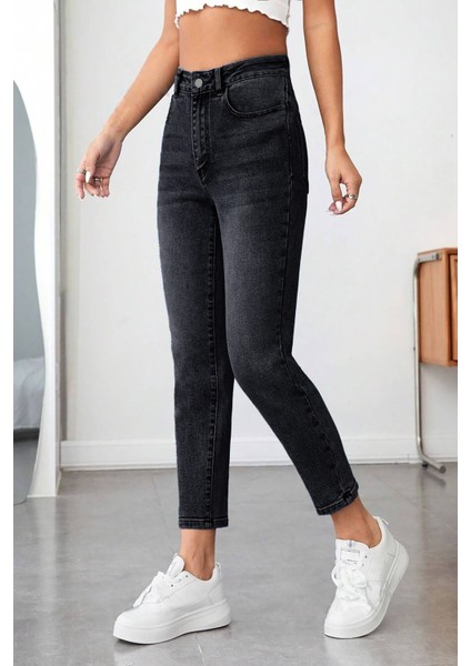 Kadın Yüksek Bel Soho Boyfriend Jean C599