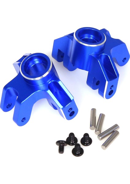 Rc Araba Yükseltme Ön Direksiyon Kupası Kiti Losi Için 1/18 Mini Lmt 4x4 Fırça Canavar Kamyon Rc Araba Yükseltme Parçaları Mavi (Yurt Dışından)