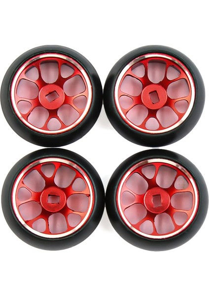 Sert Plastik Sürüklenme Lastikleri Lastik Metal Tekerlek Jant Wltoys 284131 K969 K989 Kyosho Mini-Z 1/28 Rc Araba Parçaları, Siyah (Yurt Dışından) fırsatları