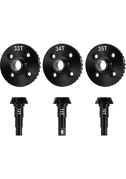 1/10 Rc Prwler Car Trx4 Trx6 Overdrive Underdrive Steel Helical Gears Için Metal Diferansiyel Aks Dişlileri 10/35T (Yurt Dışından) fırsatları