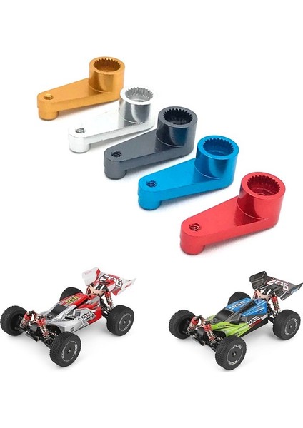 Metal 144001-1263 25T Servo Kol Korna Yükseltme Parçaları Wltoys 144001 1/14 Rc Araba Yükseltme Yedek Parçaları, Kırmızı (Yurt Dışından) indirimleri