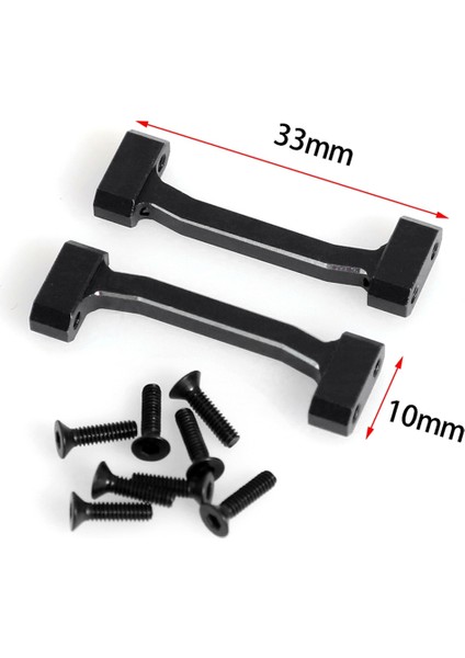 Rc Araba Yükseltme Şok Emici Braket Takviye Koltuk Kiti Losi Için 1/18 Mini Lmt 4x4 Fırça Canavar Kamyonu Siyah (Yurt Dışından) indirimleri