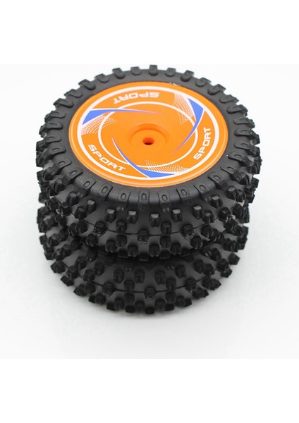 Wltoys Için 2pcs 124010 1/12 Rc Uzaktan Kumanda Araba Yedek Parçalar Lastik Setleri Drift Lastikleri, Ön Tekerlek, Turuncu (Yurt Dışından) indirimleri