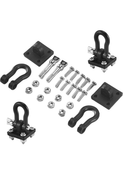 4pcs Römork Tepe Tepe Tow Talk Hook 1/10 Rc Rc Row Crawler Axıal SCX10 Traxxas Trx4 Tamiya D110 Rc Otomobil Kamyonu (Yurt Dışından) modelleri