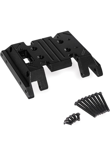 Rc Araba Yükseltme Orta Dalga Kutusu Alt Plaka 1/12 MN128 MN86 G500 Rc Araç Parçaları Siyah (Yurt Dışından)
