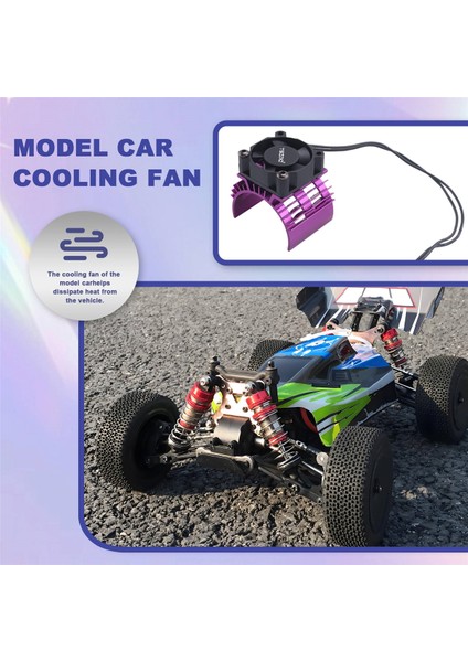 Motor Soğutma Kapağı Wltoys Için Soğutma Fanı 144001 124019 124018 124016 104001 Rc Car 540 550 3650 Motor Isı Lavabosu, 4 (Yurt Dışından) indirimleri