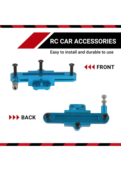 Wltoys Için 12428 12423 Feiyue Fy-03 Rc Yükseltme Metal Parçaları 12428-0010 Direksiyon Bağlantı Parçası Konumlandırma Koltuğu (Yurt Dışından) indirimleri