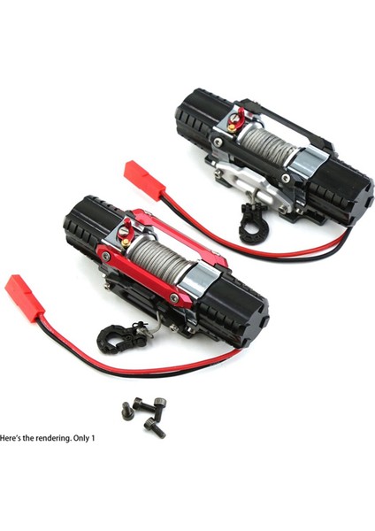 1/8 1/10 Rc Craıl Arak SCX10 Traxxas Trx4 RC4WD D90 Km2 Yükseltme Parçaları Için Çift Motor Metal Simüle Vinç (Yurt Dışından) fiyatları