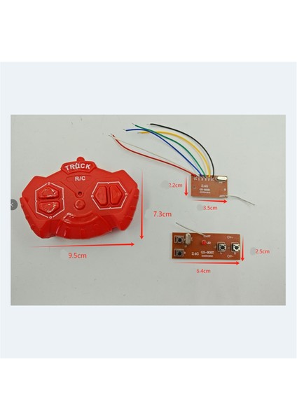 2.4g Dört Yönlü Uzaktan Kumanda Modülü 4ch Rc Uzaktan Kumanda Verici Alıcı Devre Kart Aksesuarları (Yurt Dışından) fırsatları