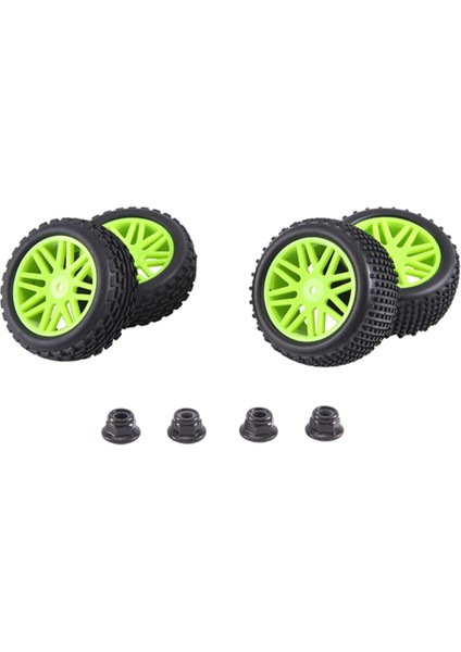 4pcs Wltoys Için 85MM Lastik Tekerlek Lastiği 144001 144010 124007 124017 Tamiya Hsp 1/10 1/12 1/14 Rc Araba Off Road Buggy, C (Yurt Dışından) modelleri
